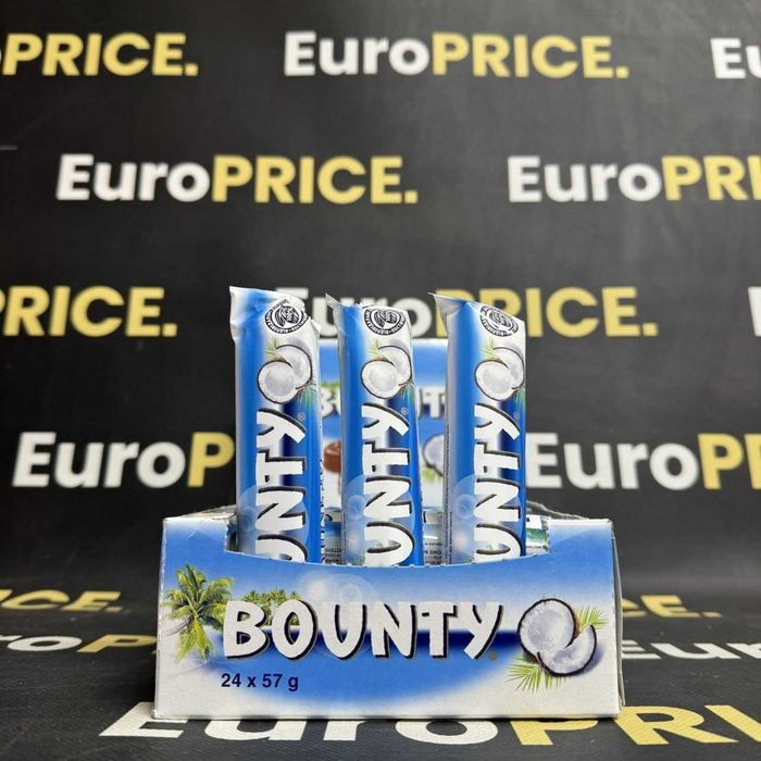 ОПТ! Шоколадні батончики Snickers, Twix, Bounty, Солодощі З Європи !