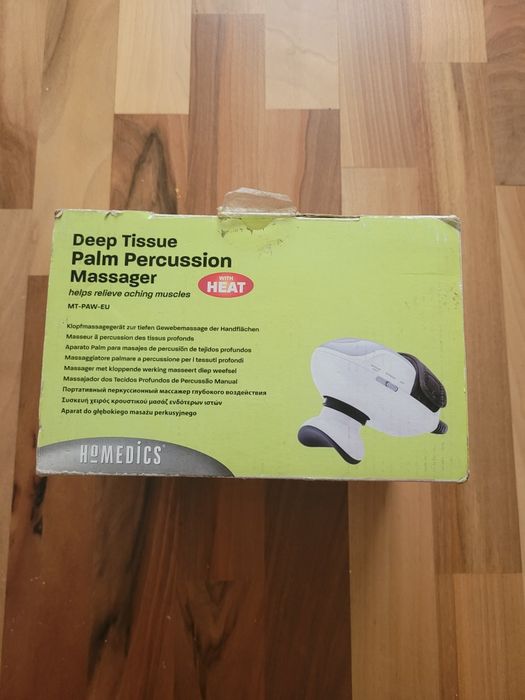 Masażer z podgrzewaniem + końcówki zmienne