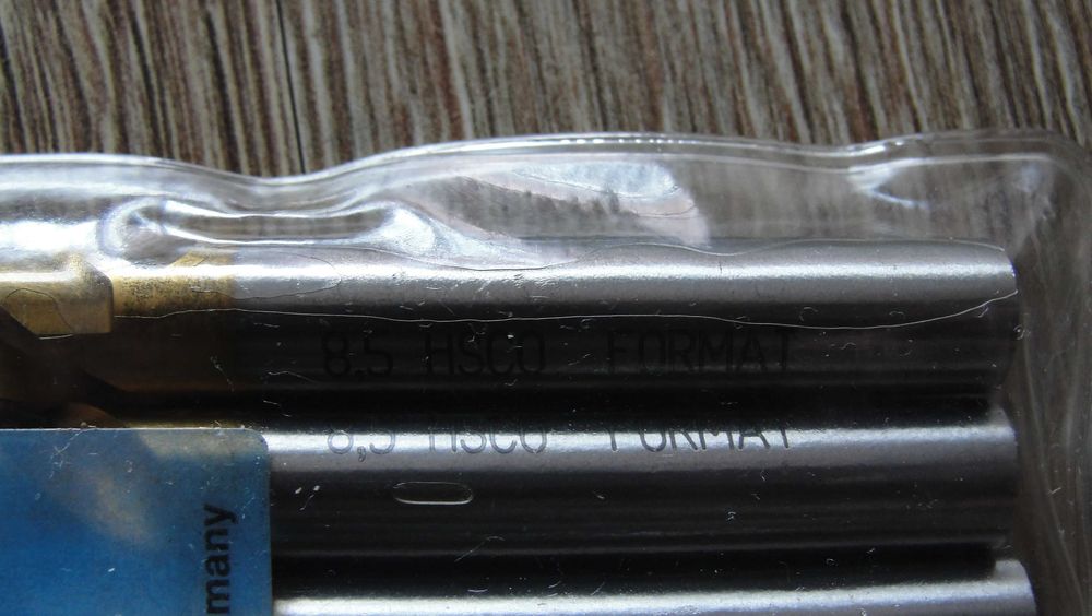 Wiertło Format NWKa DIN338 8,50mm HSSE - HSSCO5 TiN typ FU