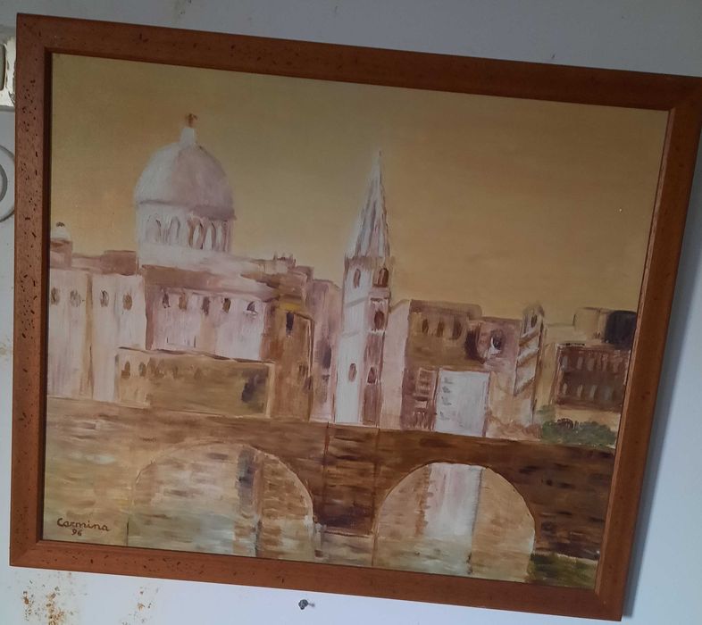 Vendo quadro pintado a óleo