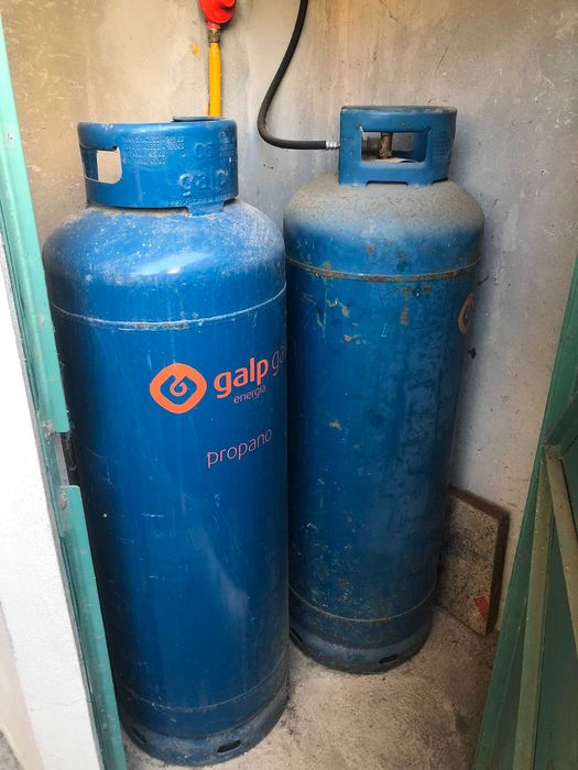 Garrafas de Gás Propano GALP Grandes – Prontas a Utilizar