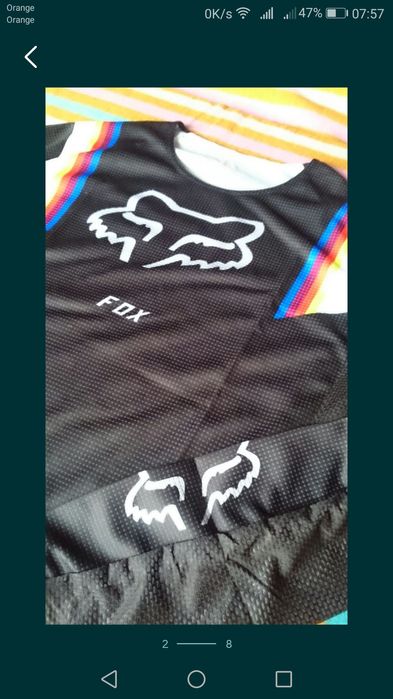 Strój spodnie bluza enduro fox jersey quad XL 36 XXL 38 nowy