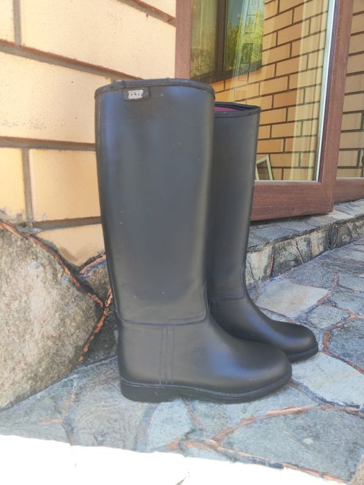 гумові чоботи для верхової їзди  Schooling Fouganza