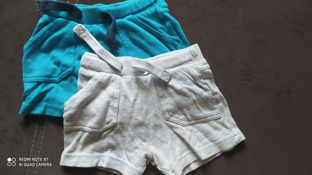 Spodenki, szorty niemowlęce