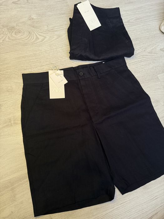 шорти лляні Zara нові
