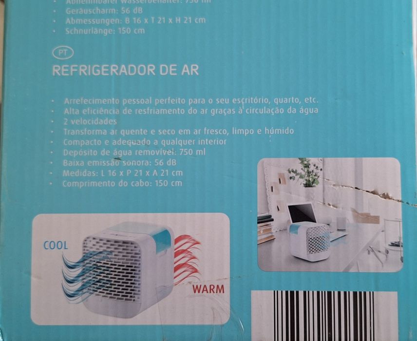Refrigerador de ar Quigg AC2-B