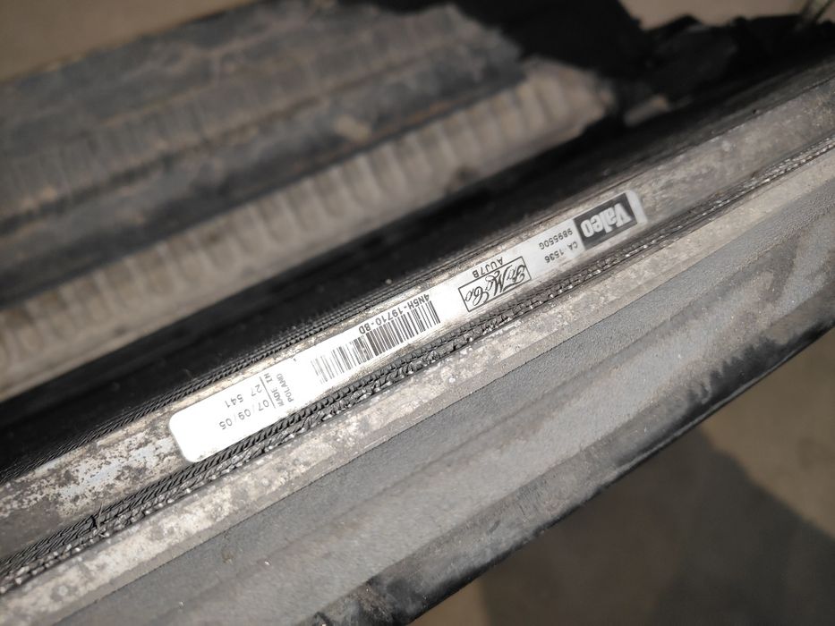 Volvo V50 1.6 D komplet wentylator chłodnica klimy wody intercooler