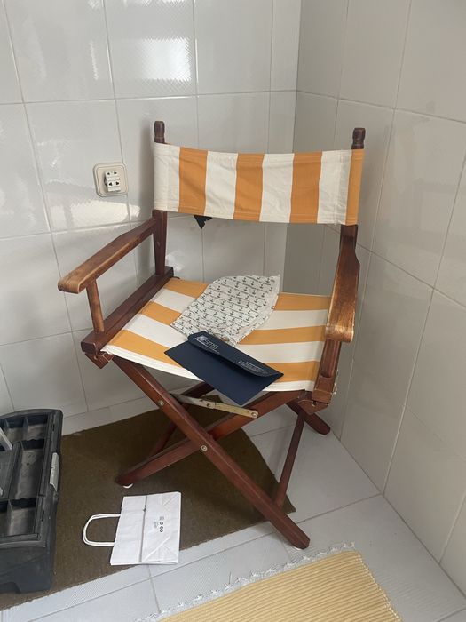 Cadeira de Realizador em Madeira
