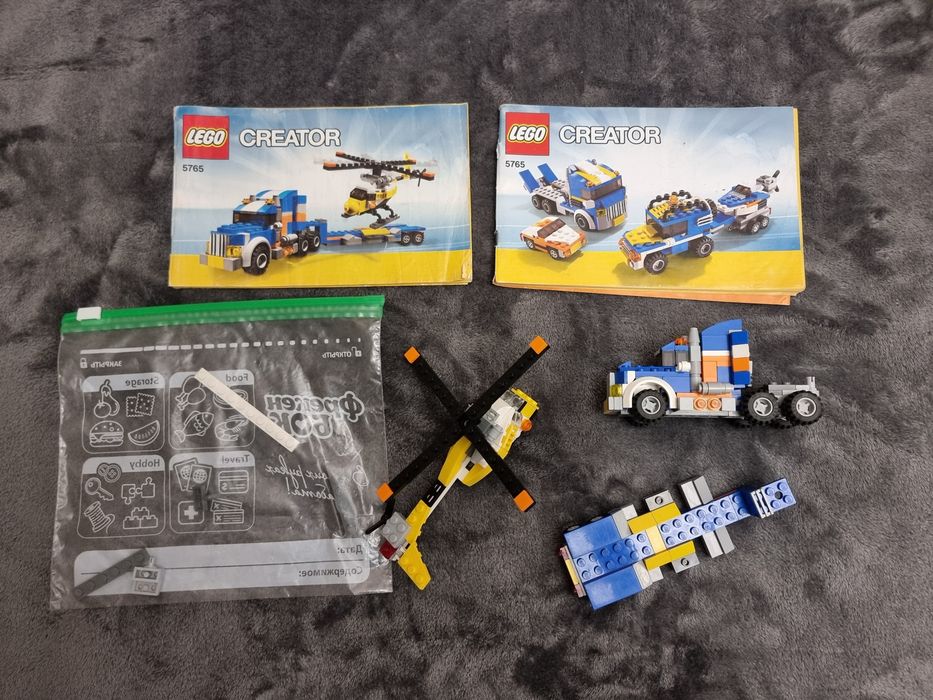 Lego creator 3в1 5765 вантажівка транспортна
Лего creator 3в1 5765 ван