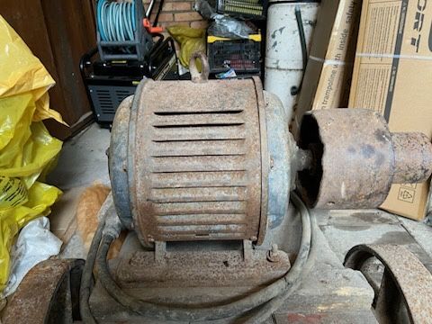 Silnik elektryczny otwarty 7,5 KW sprawny