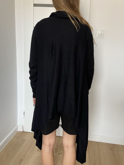 Marks & Spencer with cashmere S M damski sweter kardigan czarny