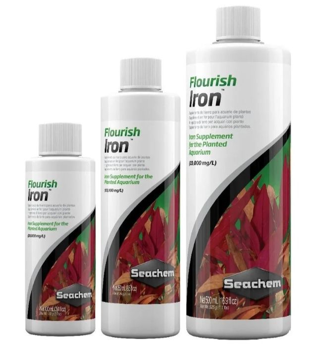 Flourish iron seachem para plantas de aquario