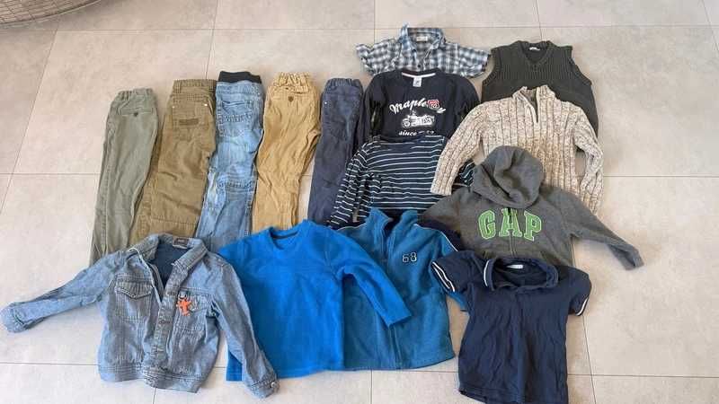 Paczka ubrań dla chłopca 122/128