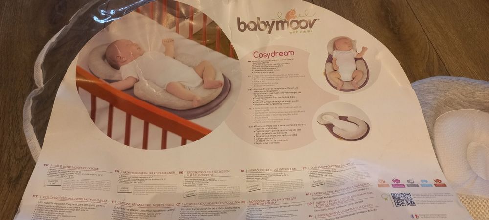 Poduszka do leżenia dla niemowląt Babymoov