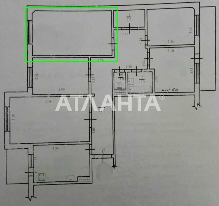 1-кімнатна квартира за адресою вул. Китобійна (площа 18 м²) - Atlanta.ua - фото 7