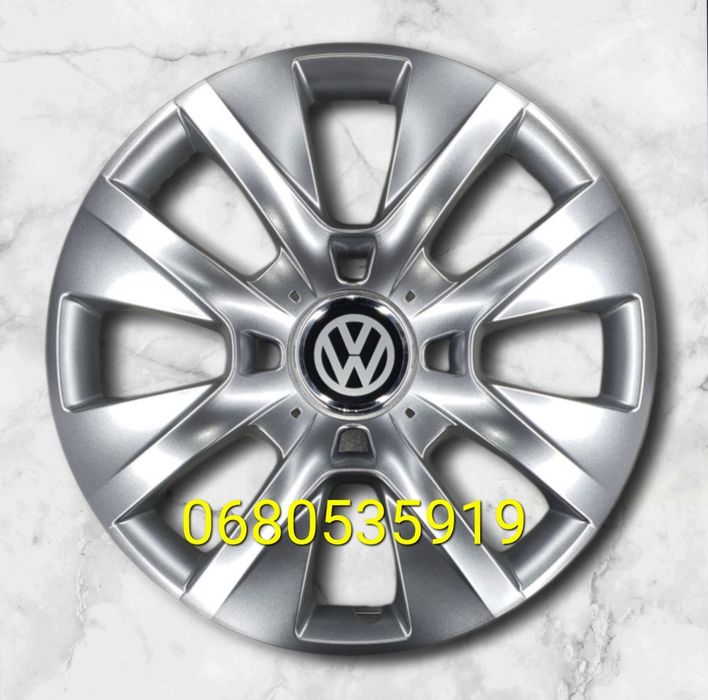 Колпаки Фольксваген R15 Passat Golf Jetta Polo T5 Ковпаки Volkswagen