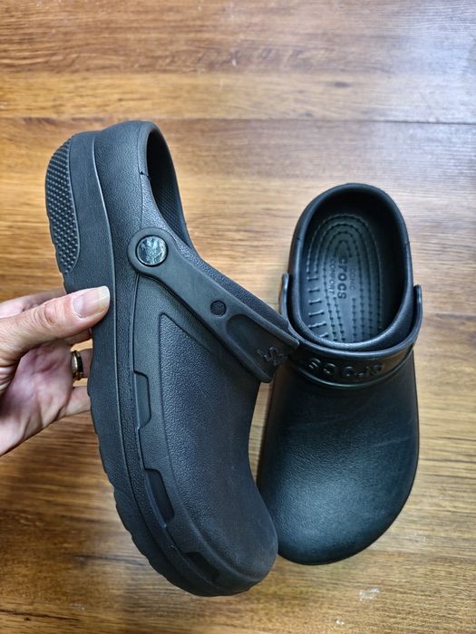 Czarne crocs-y 42-43 mule