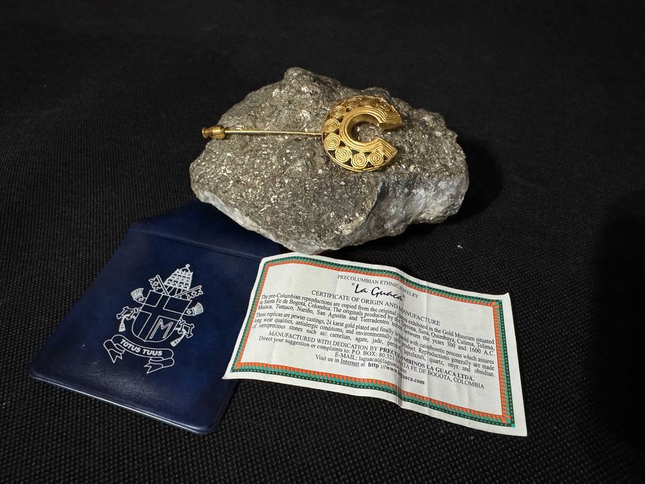 Alfinete de joalharia - 24 K - Ouro amarelo