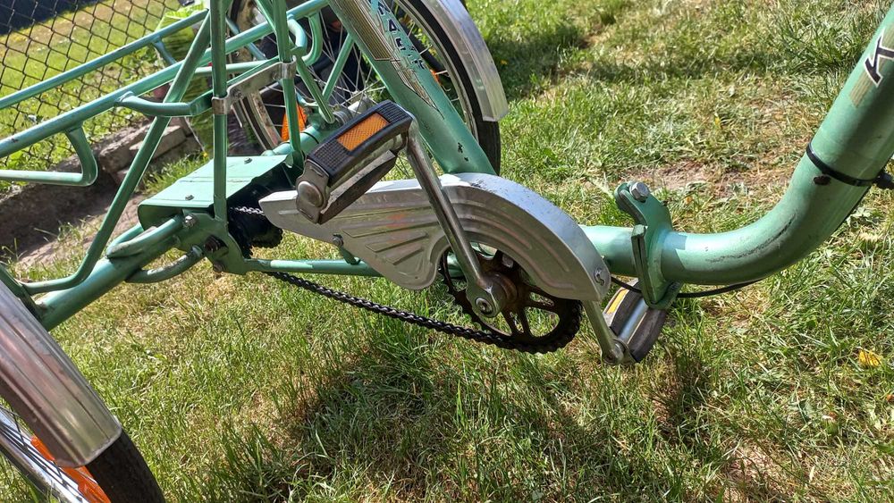 Rower trójkołowy francuski  Kynast-3 biegowy