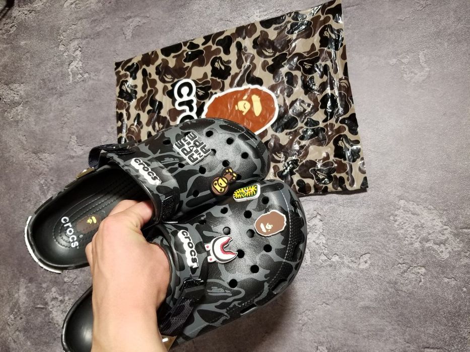 Bape Crocs/Крокси Бейп/Крокси Bape