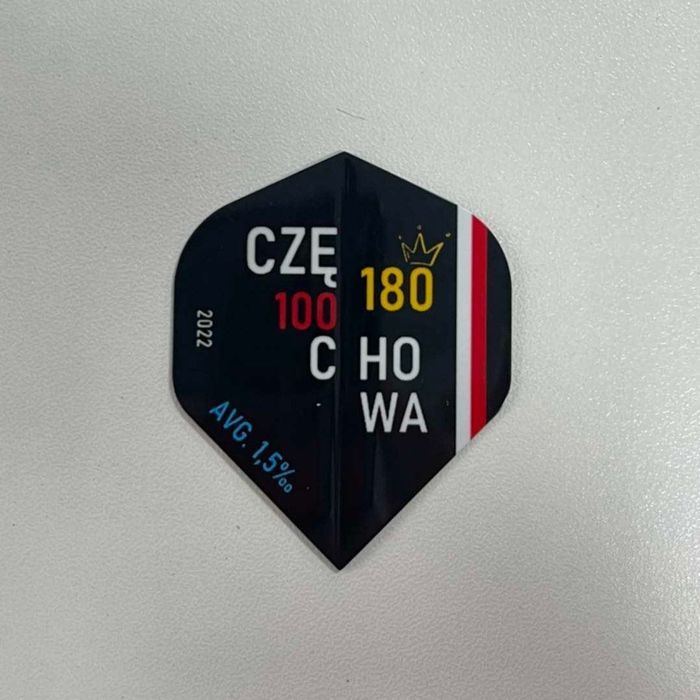 100x komplet Piórka dart standard 100 micronow lotki rzutki darts