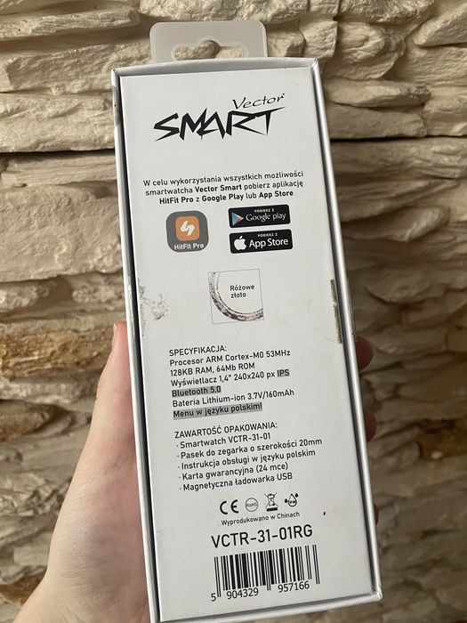 Vector Smart VCTR-31-01RG smartwatche różowe złoto
