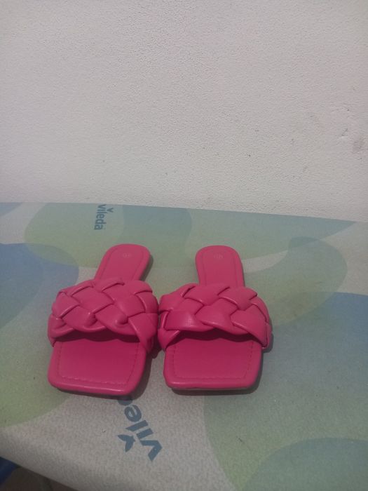 Chinelas  rosa n37