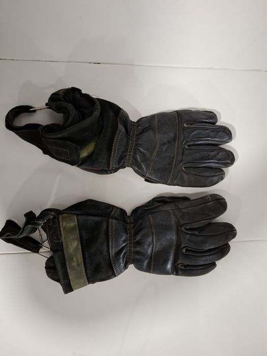 Краги рукавиці пожежні шкіряні