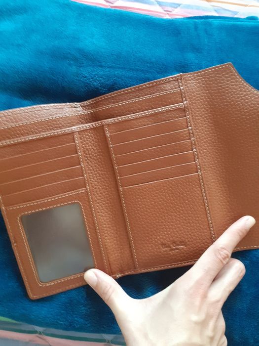 Carteira pele Pierre Cardin Nova(ctt gratuito)
