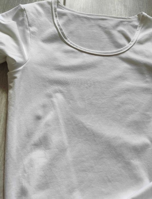 Klasyczna biała bluzka longsleeve Gatta M basic
