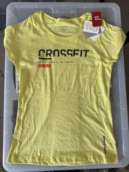 Damska koszulka treningowa Reebok Crossfit silownika roz XL
