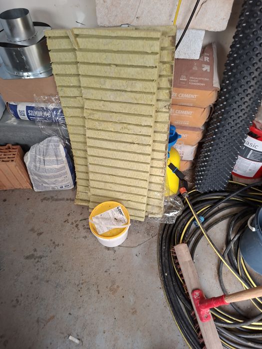 Komin Leier wełna + kit