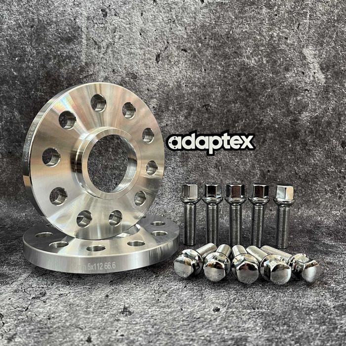 Проставки на колеса Audi, Mercedes-Benz 15мм PCD 5x112 DIA 66.6