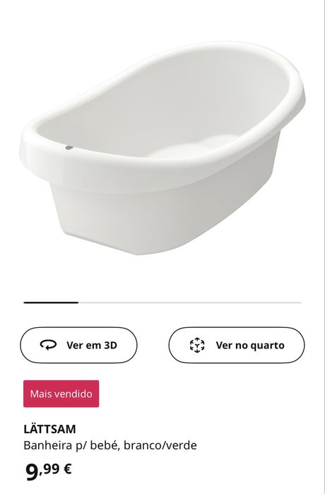 Banheira para bebe da IKEA