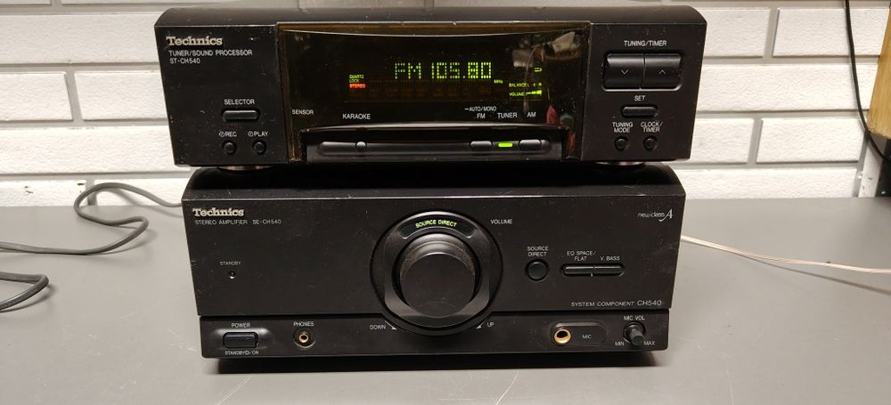 Wzmacniacz i Tuner TECHNICS se-ch540. Class A