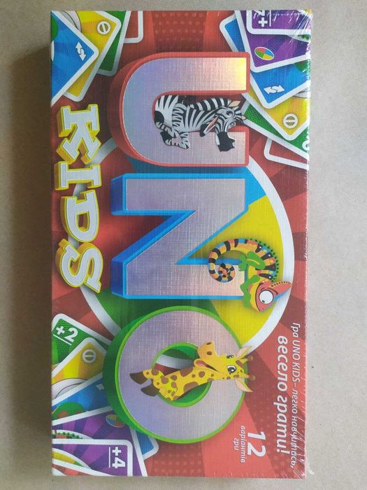 Игра UNO Kids (Уно, карты Уно) для детей от Danko toys
