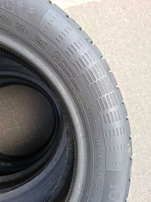 165/60R15 77H Continental ContiEcoContact 5 kompklet lato KL68 Aygo