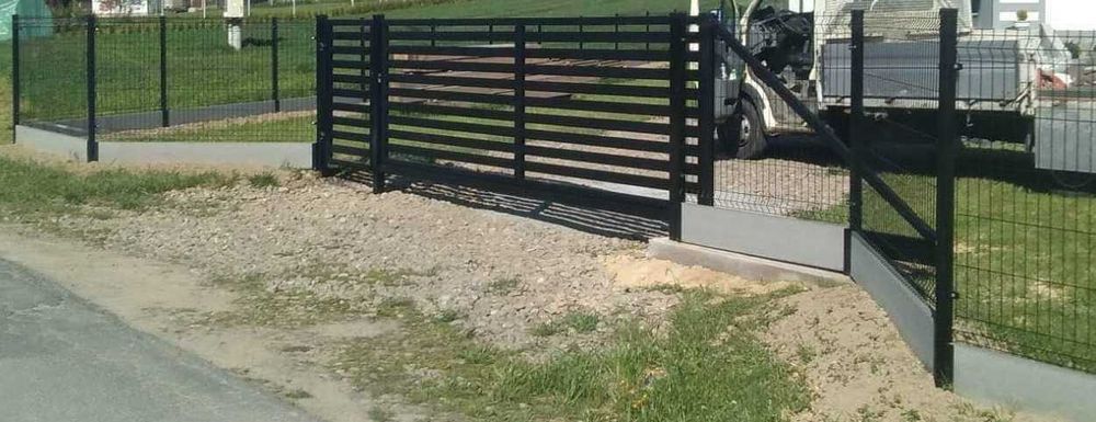 Ogrodzenie panelowe 153cm fi4 czarny grafit 59zł/1mb