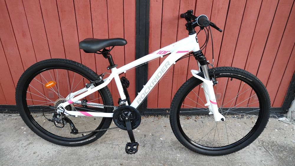 Rower 26* ROCKRIDER Sport Trail 100. Rama ALU XS. Shimano 3x7. Piękny!