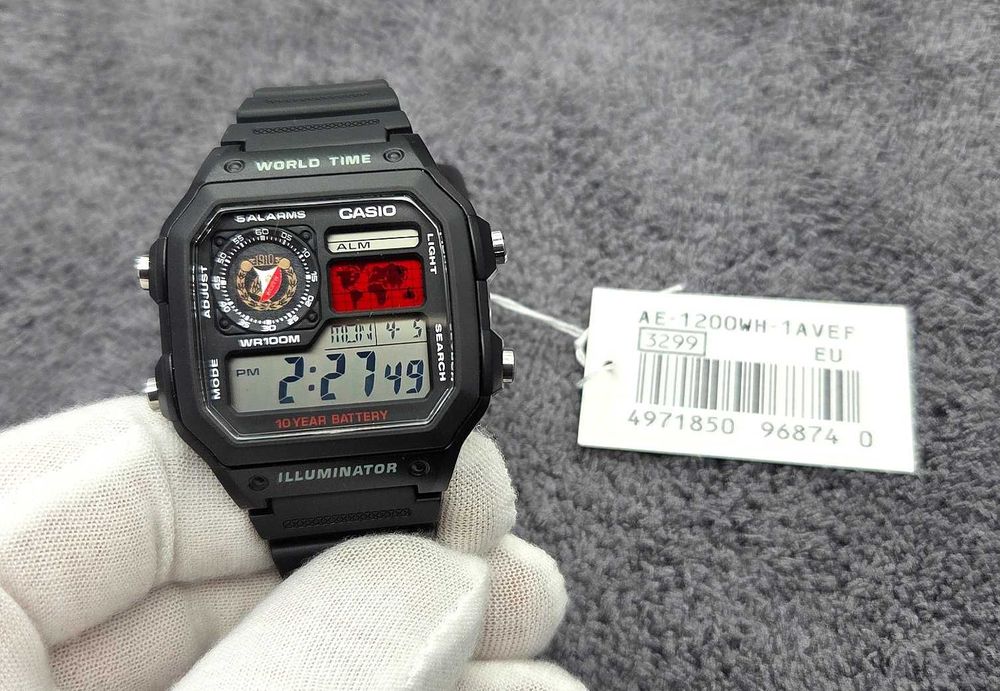 Casio Royale WIDZEW ŁÓDŹ AE-1200WH-1A - Unikatowy