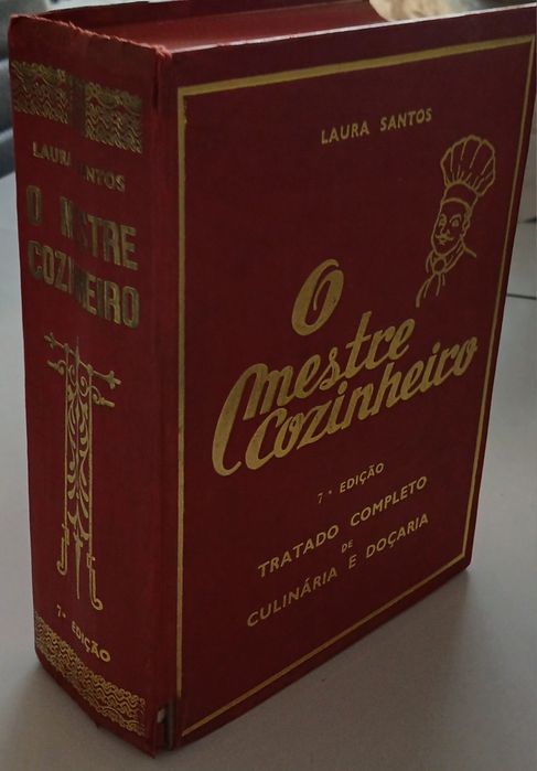 Livro de cozinha muito antigo O medyre cozinheiro.