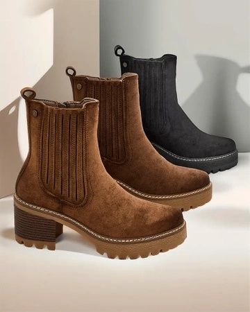 3 KOLORY 36 37 38 botki 39 40 41 z przetarciami na obcasie klocku zams