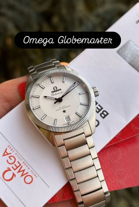 Omega Globemaster pełny zestaw super stan