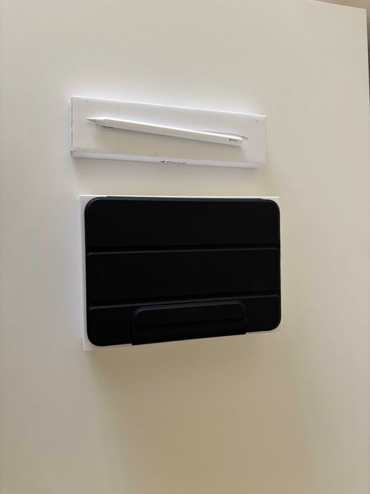 ipad mini 6 + apple pencil 2 + capa magnetica