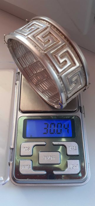 Bransoletka VERSACE srebro 925 sygnowane waga 30 gram.