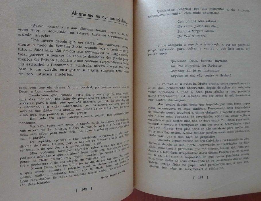 Vou Para O Céu de A Mãe de Sãozinha (Maria Luiza Pimentel) - Ano Edição 1965