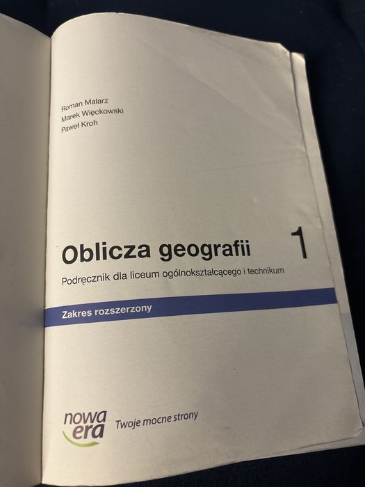Oblicza geografii 1 - zakres rozszarzony