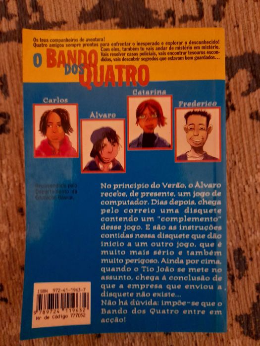 O bando dos quatro (O jogo misterioso), João Aguiar