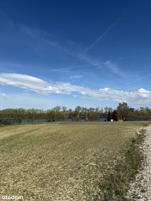 Działka budowlana 750 m² Lusówko widok na Jezioro Lusowskie