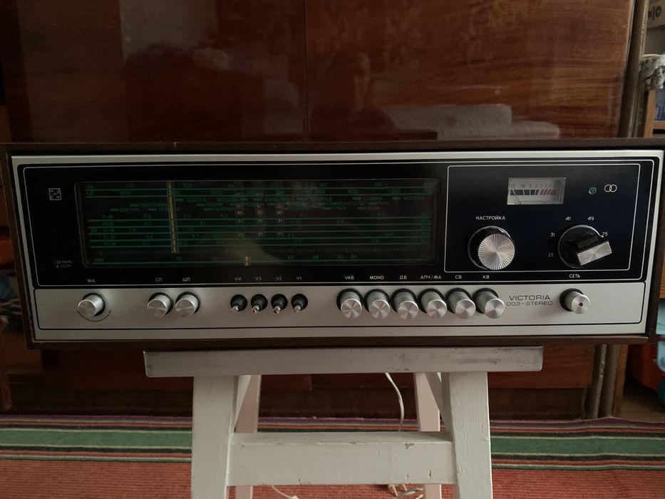 Радиола магнитола Victoria 003-sterio ссср